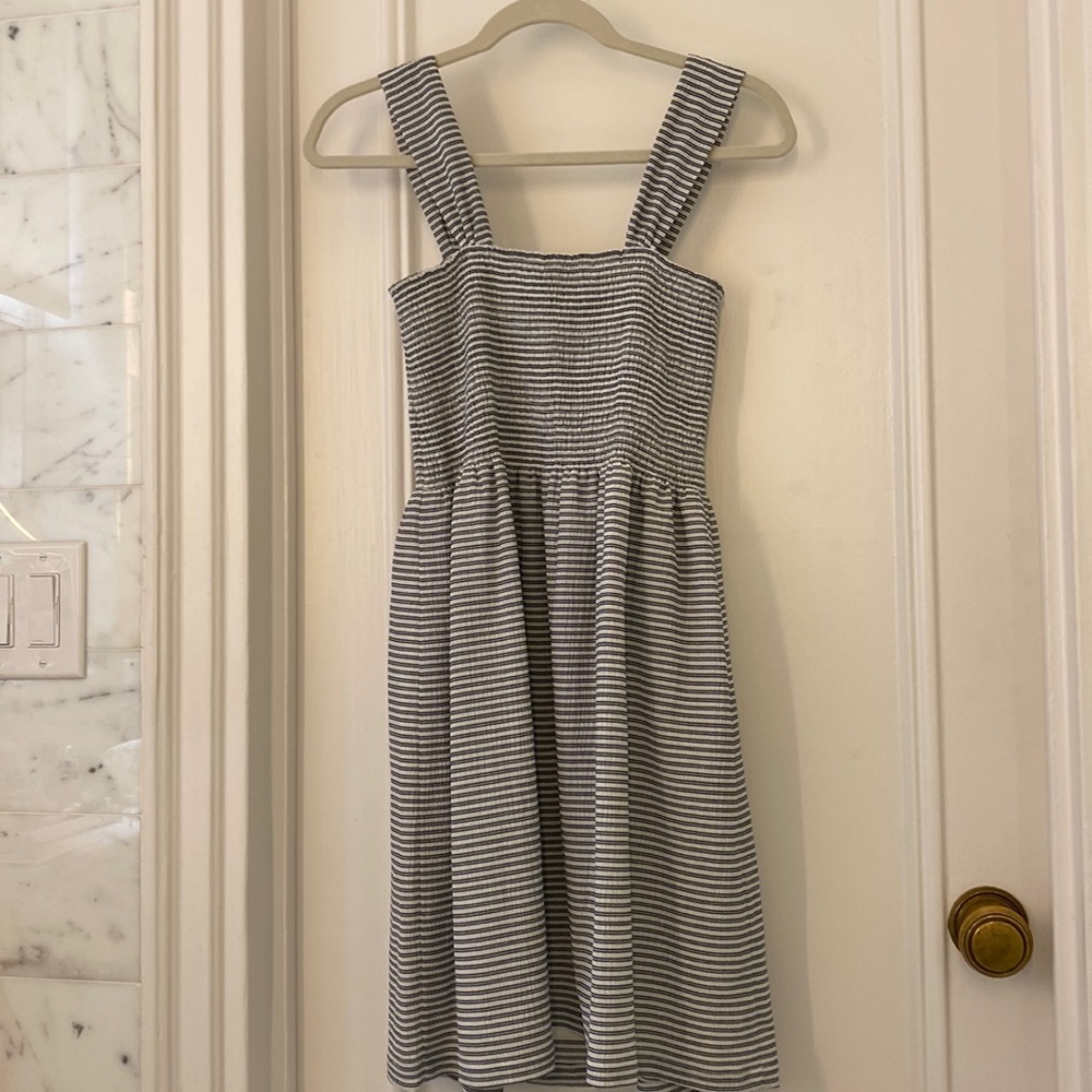 Madewell striped dress in perfect condition